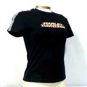 VINTAGE Genuine HARLEY-DAVIDSON Junior’s Small SS w/HARLEY-DAVIDSON Across Chest